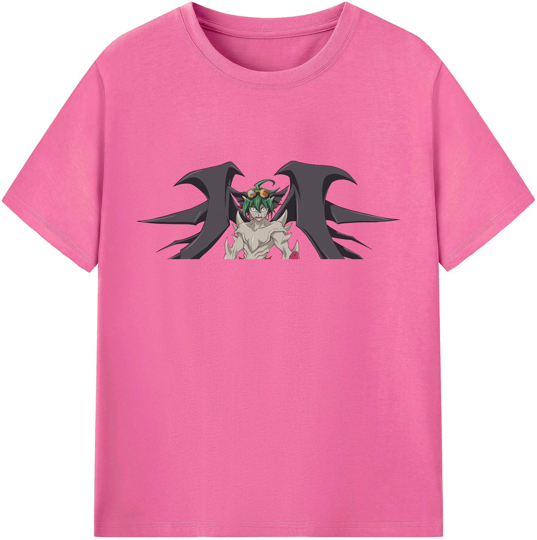 （画像用） 遊☆戯☆王 Yu-Gi-Oh! レディースカジュアルプリントTシャツ（綿100％）